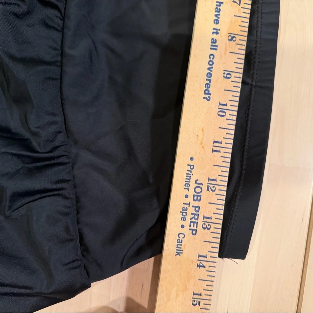 St John’s Bay Black Skirt 16W Plus‎ Size Flowy A-Line Elastic Waist Casual